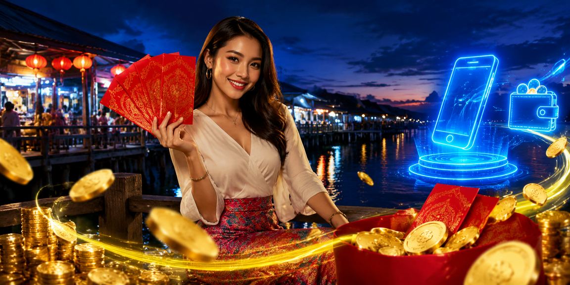 Bonus sampul merah Malaysia gaya tempatan untuk promosi sukan di platform 13500
